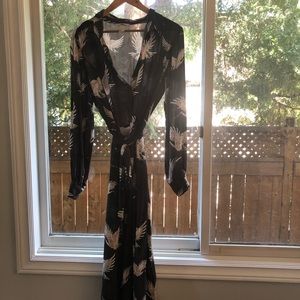 Classic shirt dress with cute print!